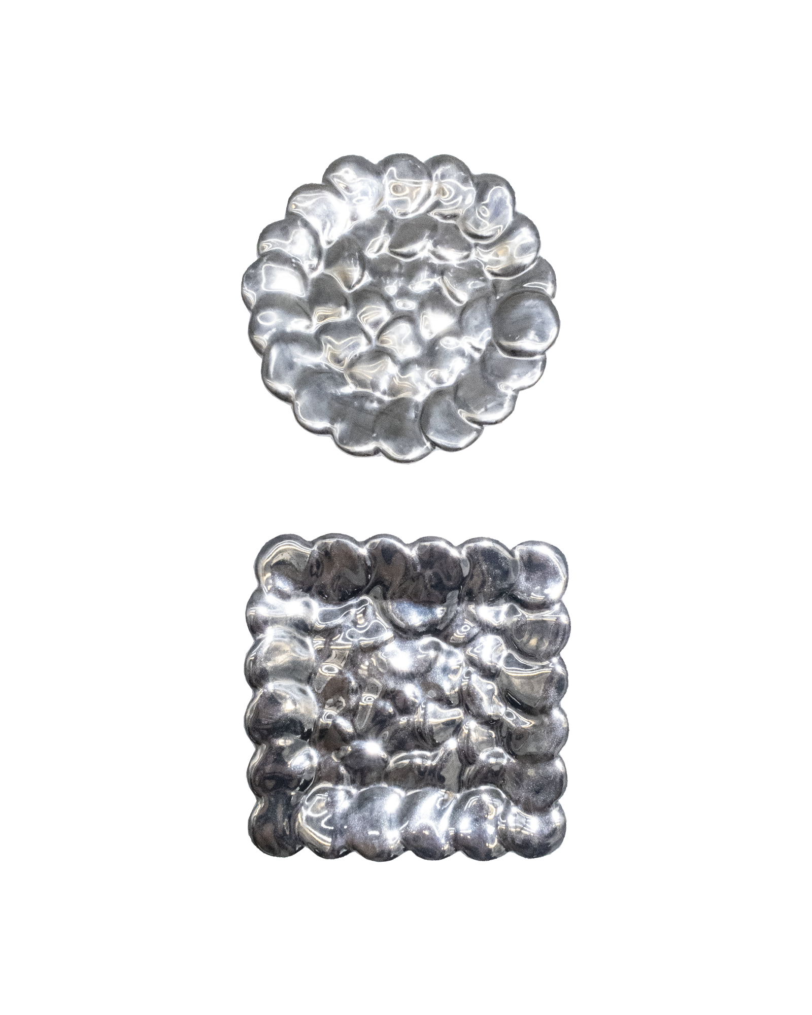 [RENTAL] Mosaic Small Plate Silver SET (Exclusive)