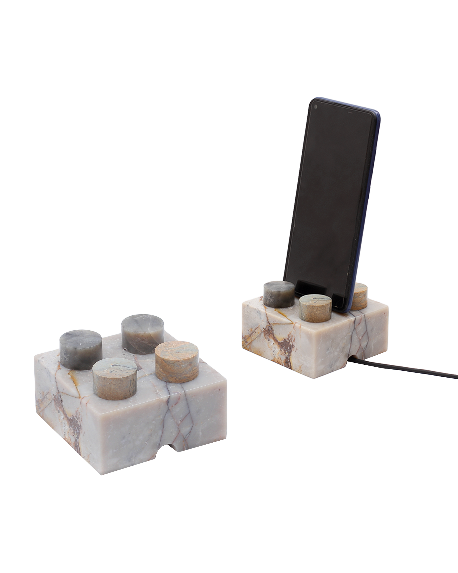 [RENTAL] Gemstone Brick Phone Stand