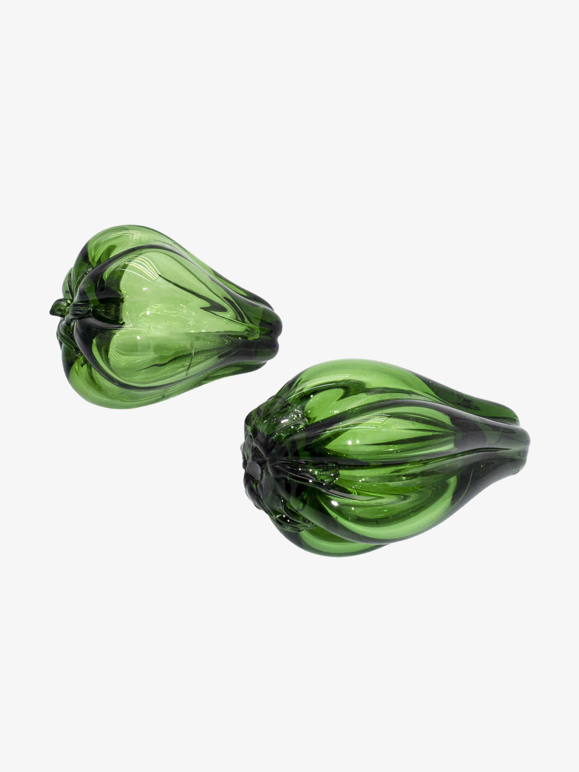 Green Blown Glass Paprika