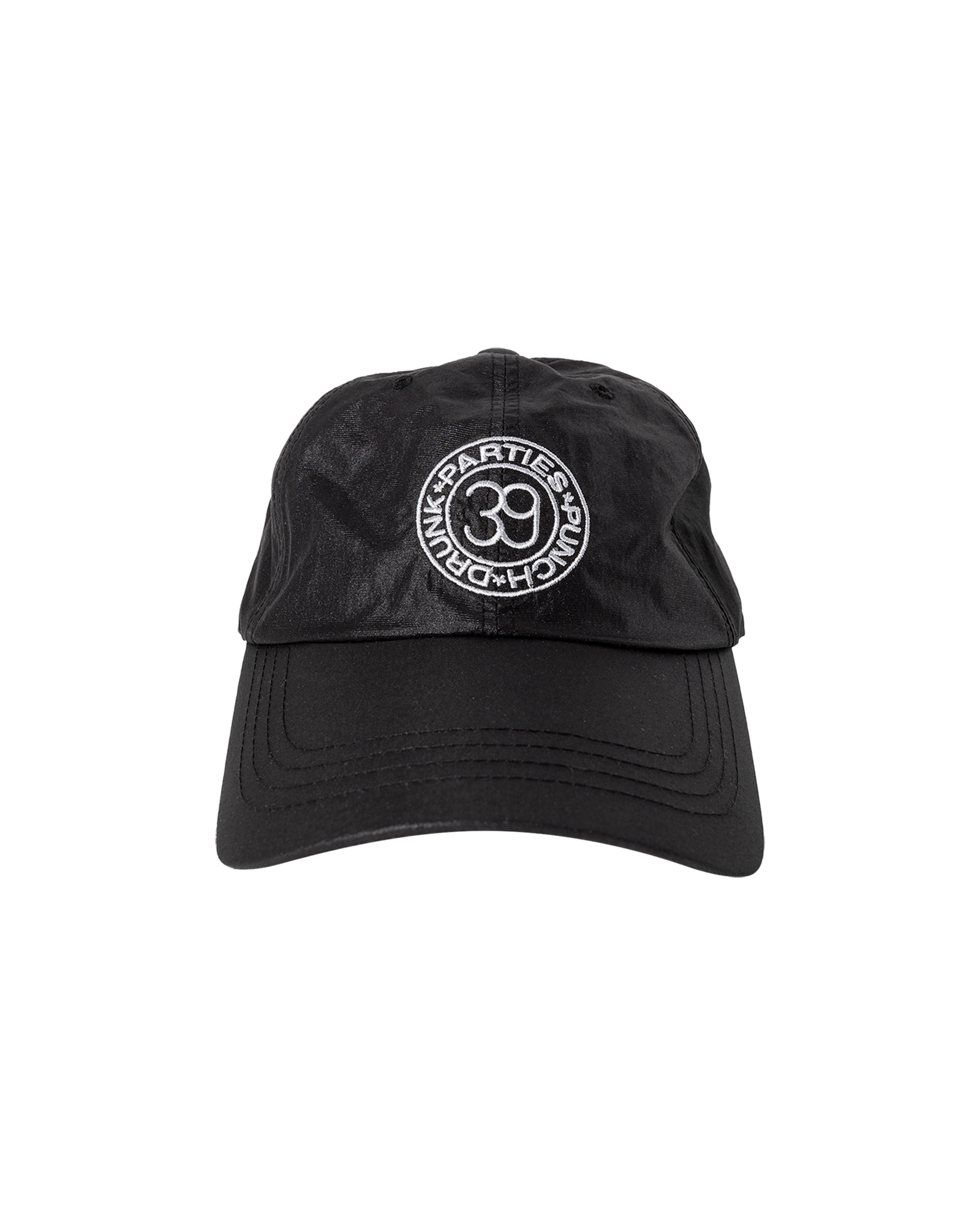 39Parties Logo Nylon Cap Black