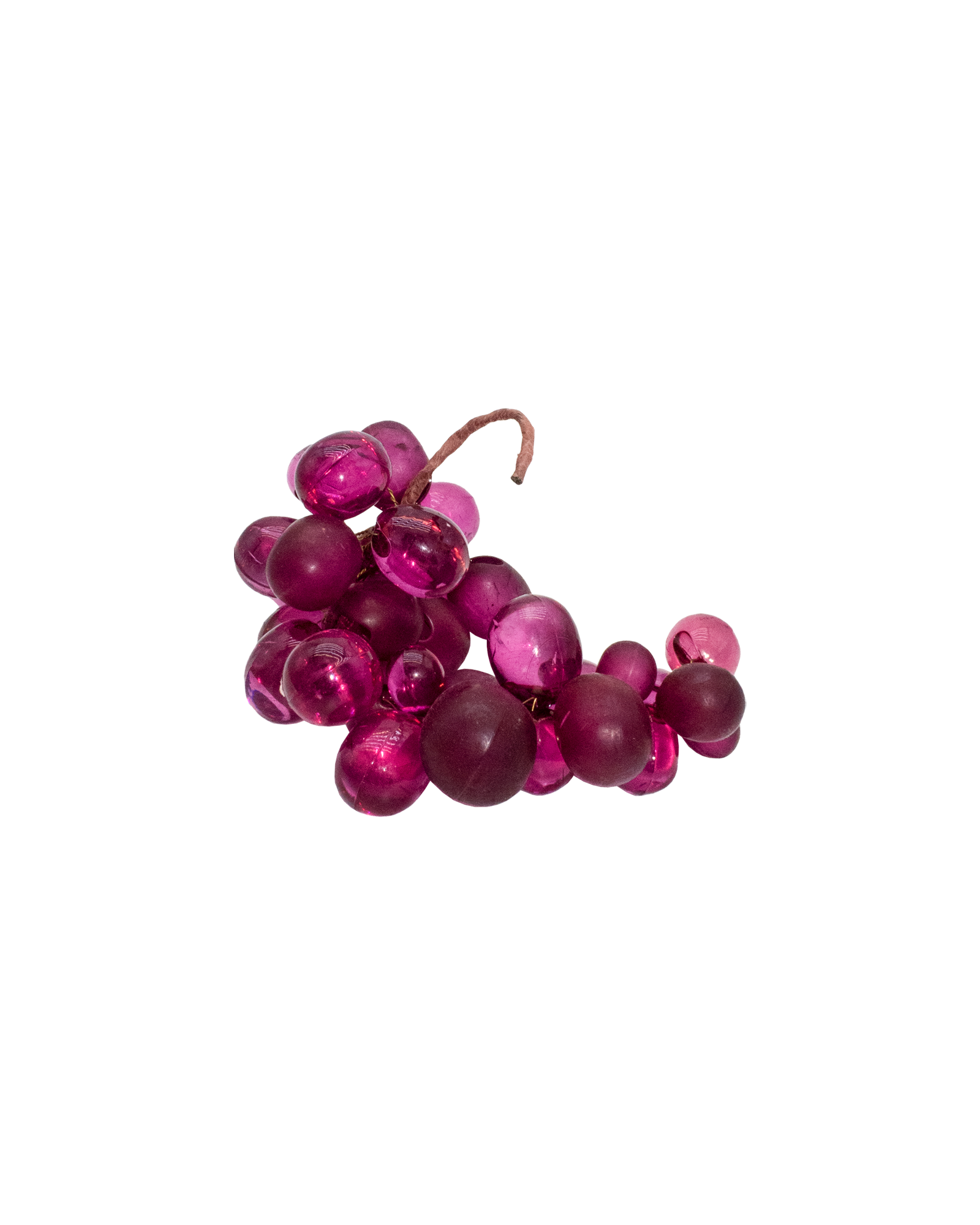 Burgundy Acrylic Grapes
