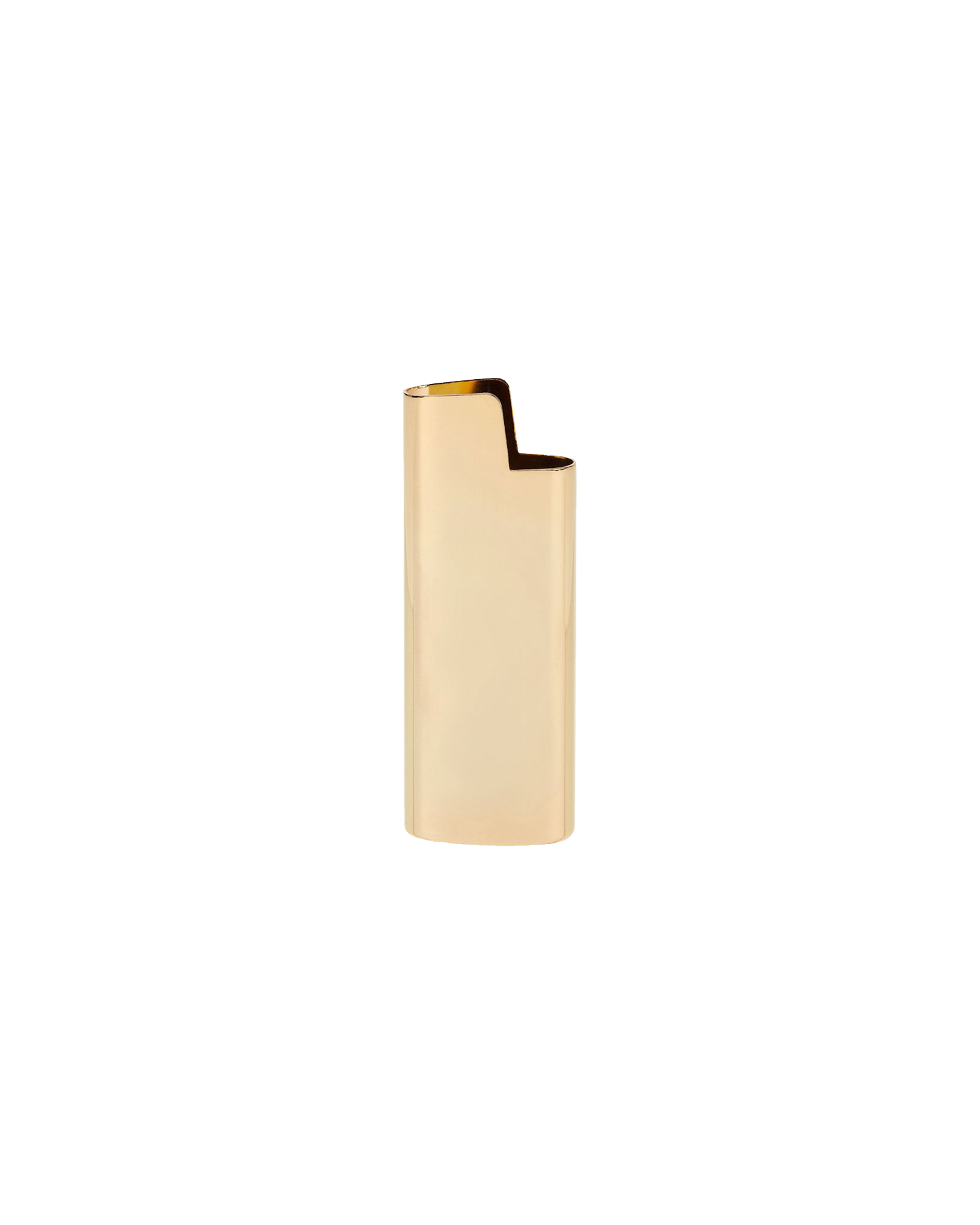 Mini BIC Lighter Holder Gold